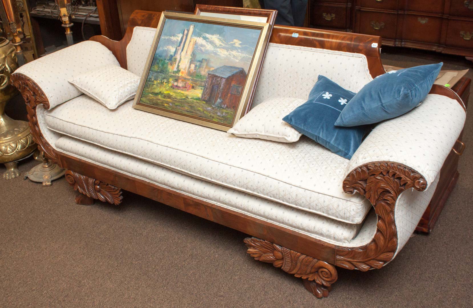 Appraisal: Victorian sofa