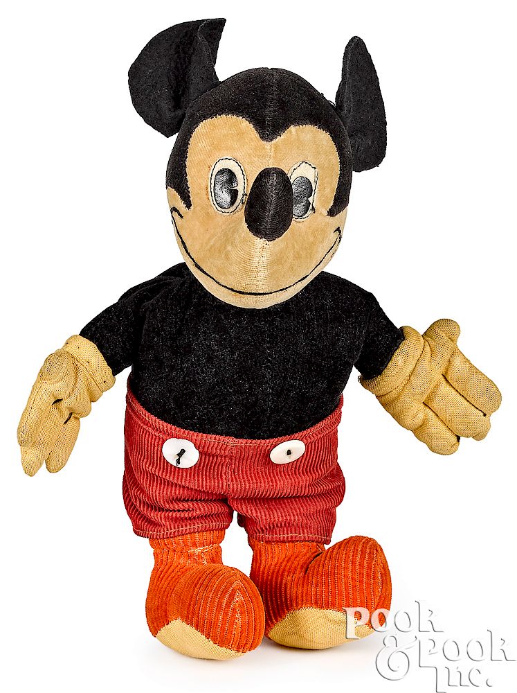 Appraisal: Character Novelty Co Mickey Mouse doll Character Novelty Co Mickey