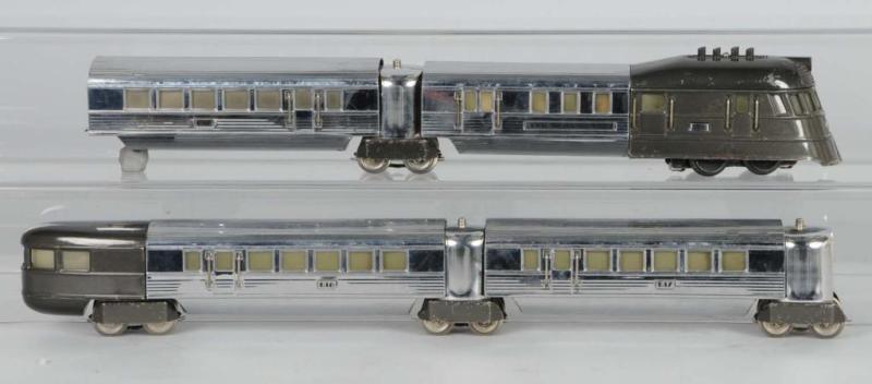 Appraisal: Lionel No E O-Gauge Streamline Passenger Set Description Pre-war Flying