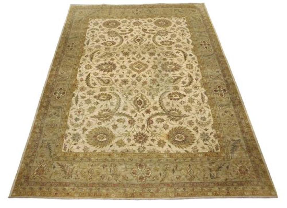 Appraisal: RUG Vintage decorative Persian design carpet ' x ' monochromatic