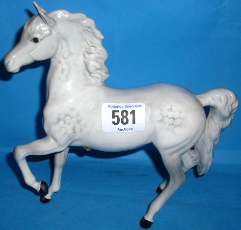 Appraisal: Beswick Grey Prancing Arab