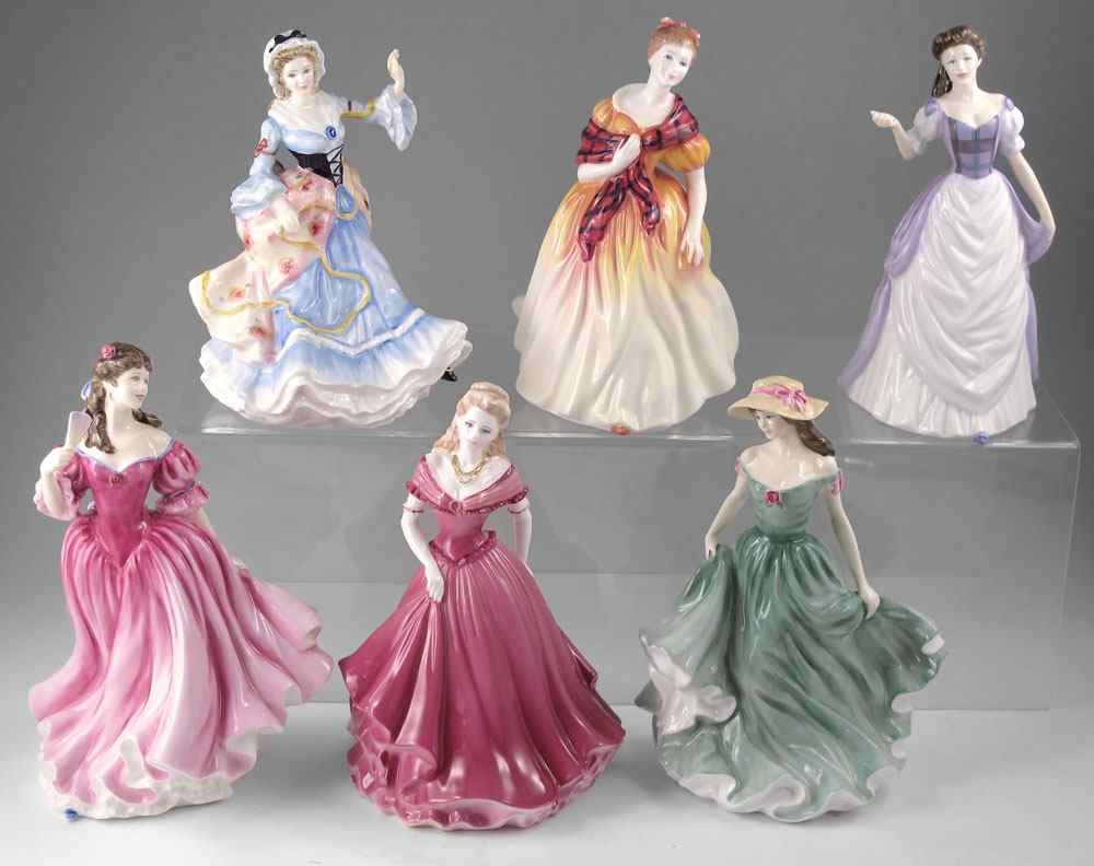 Appraisal: ESTATE ROYAL DOULTON COALPORT FIGURINES ''Lauren'' HN Figure of the