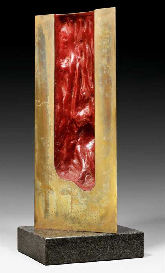 Appraisal: VALDIVIESO PAUL Santiago - Vacant Mind circa Sculpture Red synthetic