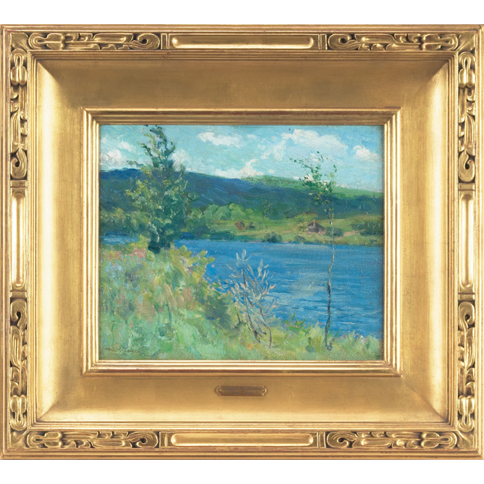 Appraisal: Corwin Knapp Linson American - Tivoli Lake oil on board