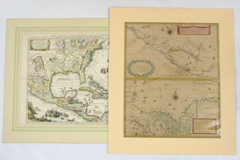 Appraisal: A Lot Of Two Decorative Maps Of Florida And Central