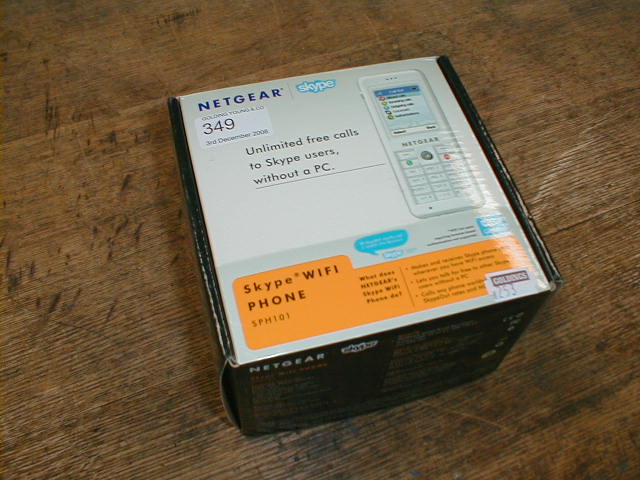 Appraisal: Netgear Skype wi-fi phone boxed