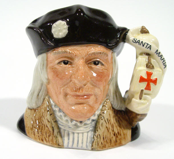 Appraisal: Small hand painted Royal Doulton Collectors' Club character jug -