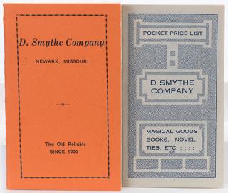 Appraisal: Two D Smythe Company Catalogues Newark Mo ca s s