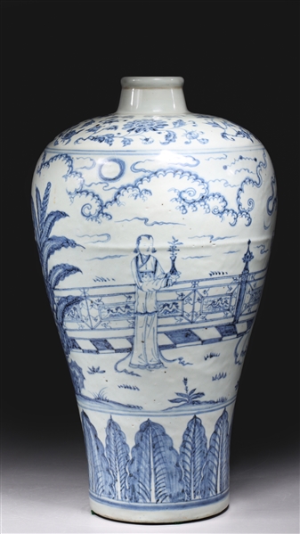 Appraisal: Large Chinese Ming dynasty late th century blue and white