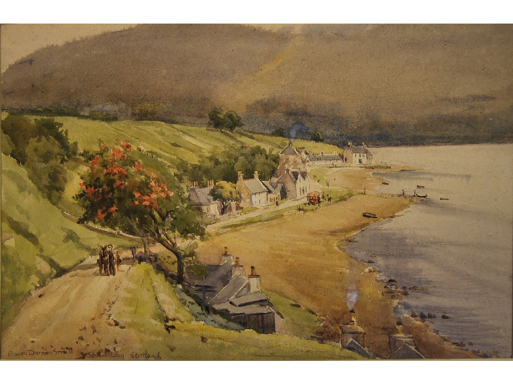 Appraisal: Gwen Dorrien-Smith - A large folio of watercolours relating mainly