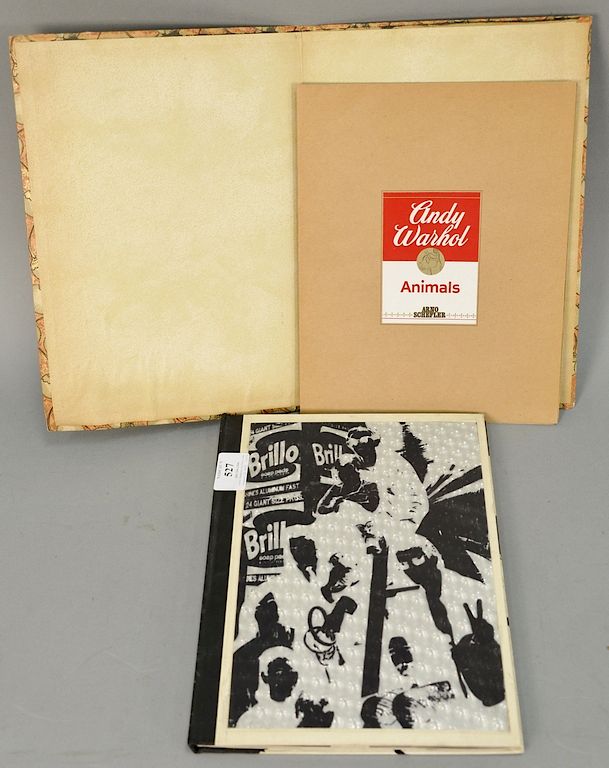 Appraisal: Andy Warhol Index pop up book st edition along with