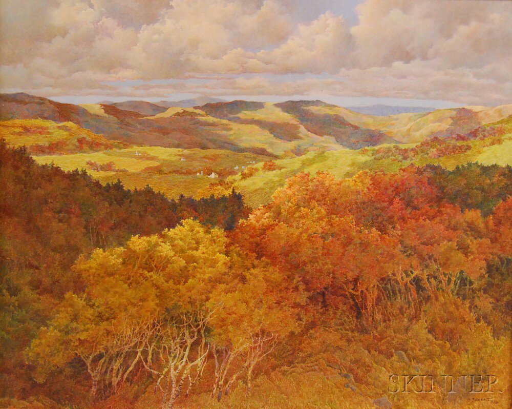 Appraisal: Betsy Hammond Bennett American - Autumn Landscape Signed and dated