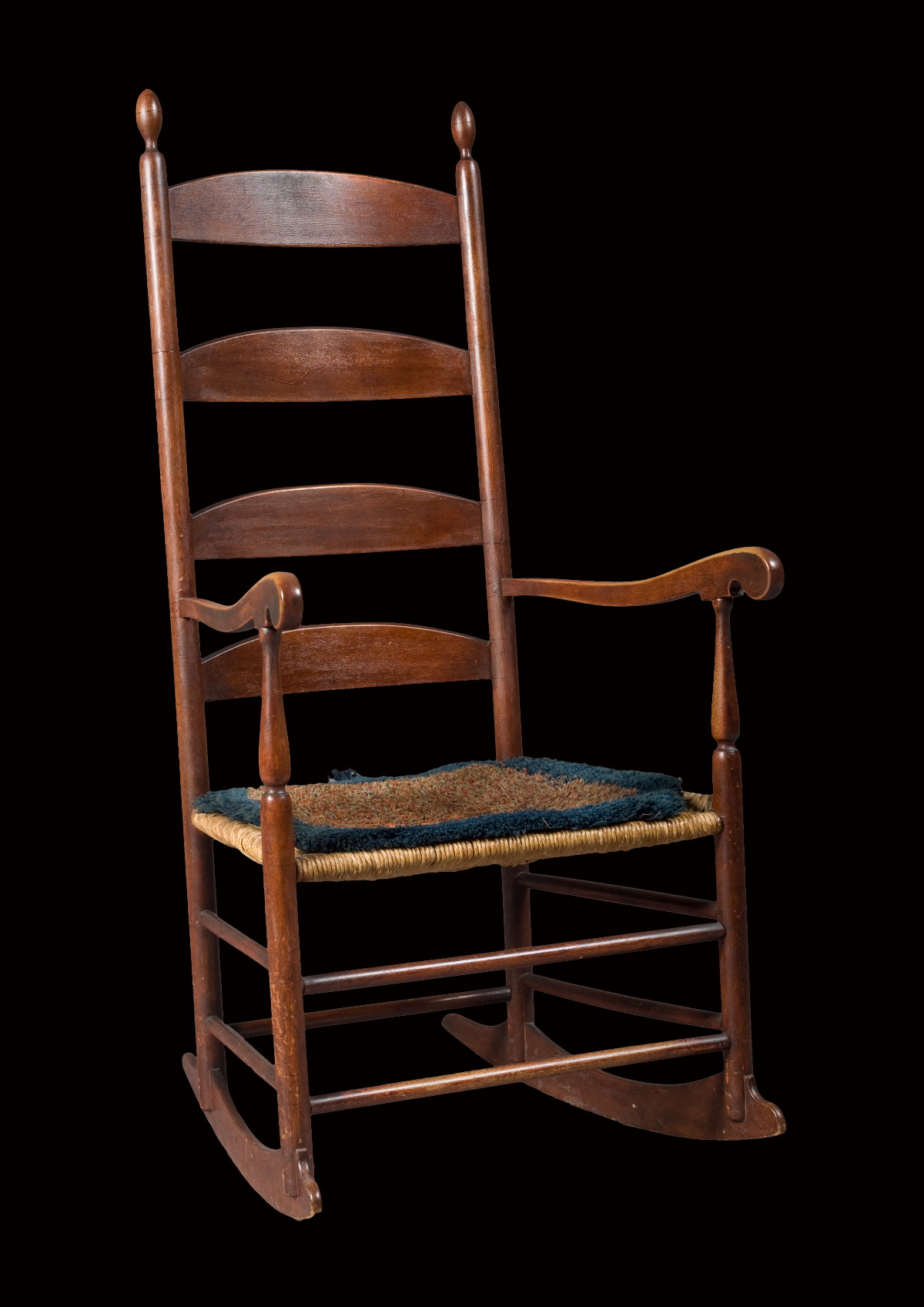 Appraisal: SHAKER ELDER'S ROCKER ENFIELD NEW HAMPSHIRE CIRCA This extraordinary Shaker