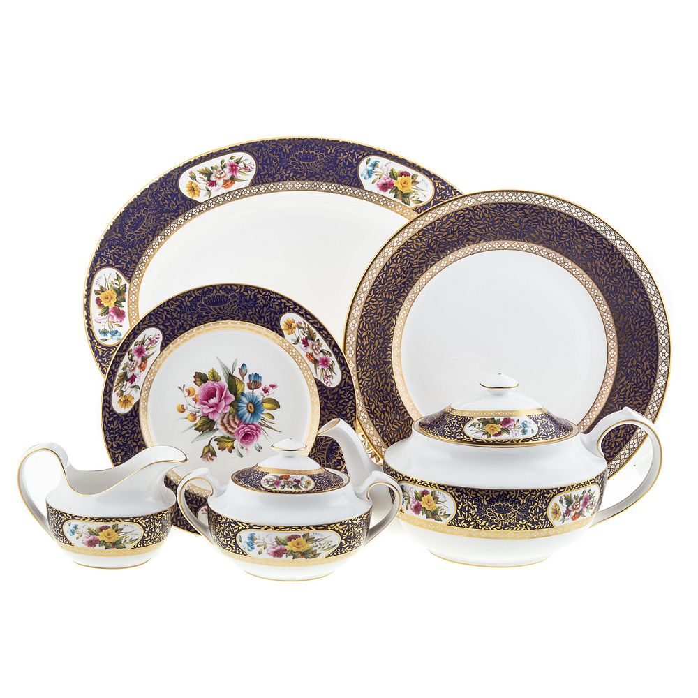 Appraisal: Spode China Arundel Partial Dinner Service From the Cabinet Collection