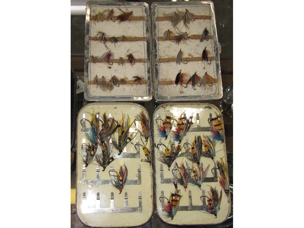 Appraisal: Lot comprising Hardy Bros fly box Malloch's fly box and