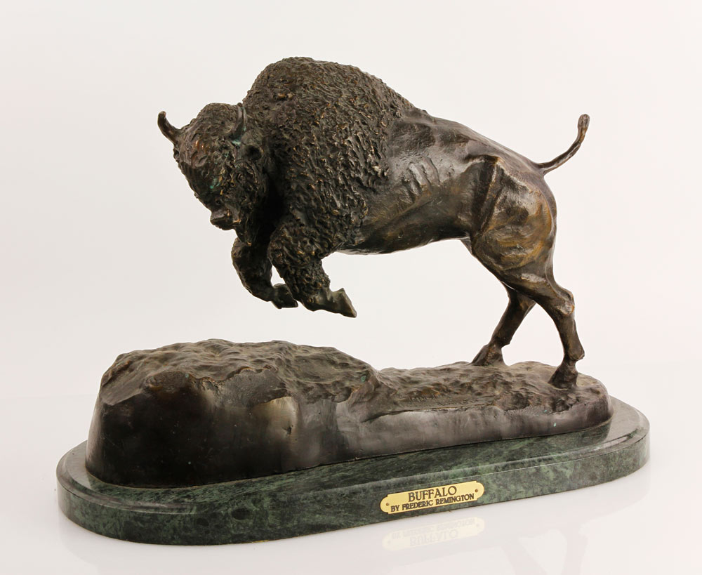 Appraisal: - Remington Bronze Frederic Remington bronze x x Provenance CA