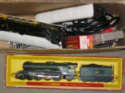 Appraisal: Hornby Railways Flying Scotsman in B R green boxed F-P