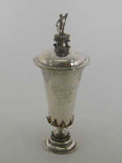 Appraisal: A Victorian Britannia standard silver reproduction of an early th