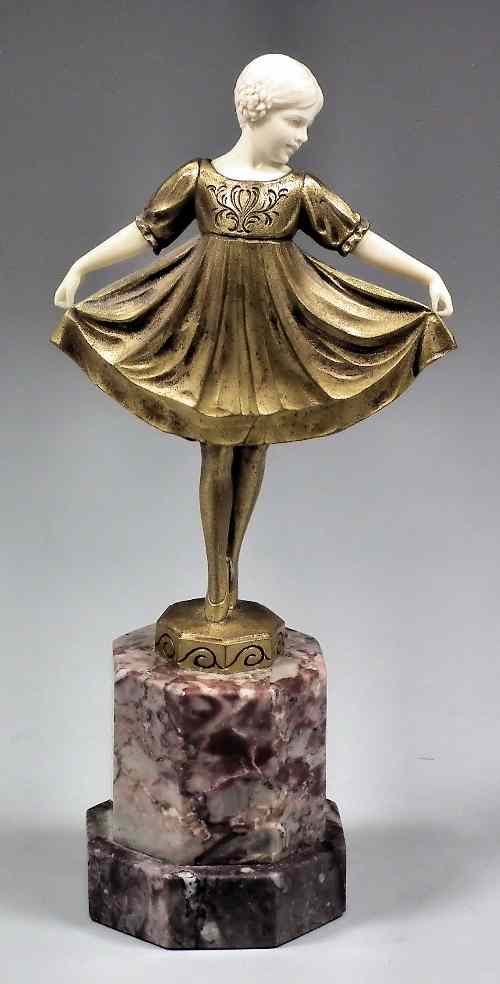 Appraisal: Johann Philipp Ferdinand Preiss - - Gilt bronze and carved