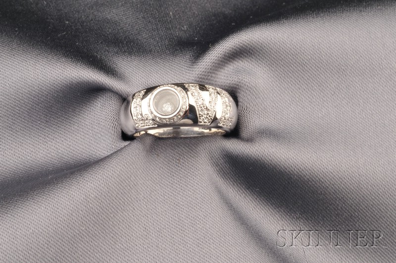 Appraisal: kt White Gold and Diamond Love Band Chopard the band