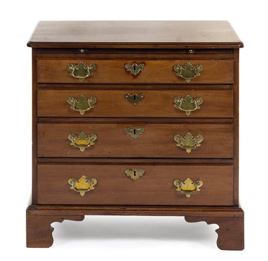 Appraisal: Sale Lot A George III Mahogany Bachelor's Chest th century