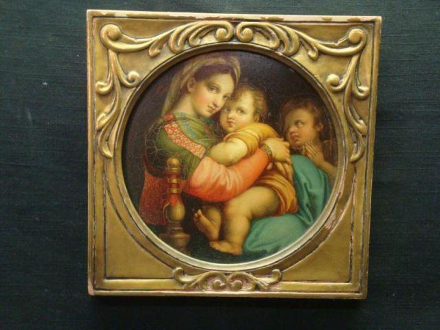 Appraisal: ACCARISI Ludovico th C O B Madonna Child and presumably