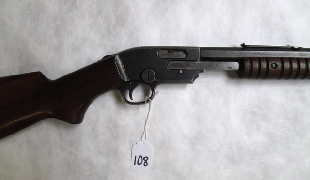 Appraisal: SAVAGE MODEL SLIDE ACTION RIFLE s l or lr caliber