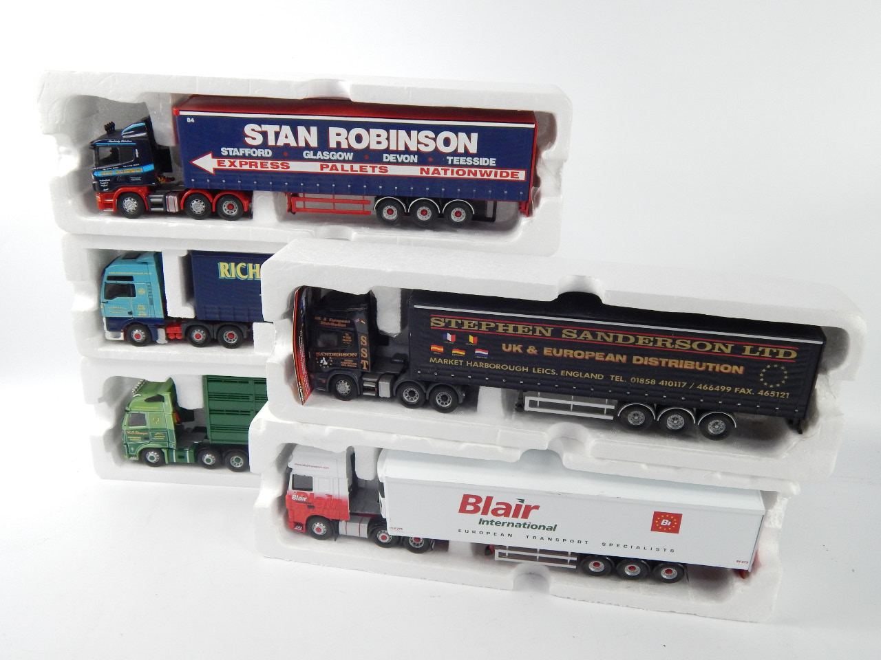 Appraisal: Corgi die cast lorries comprising R J Stamper Richard Read