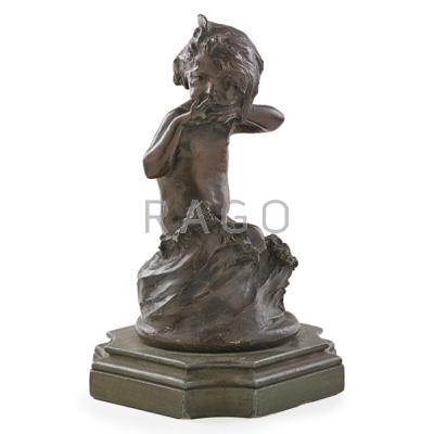 Appraisal: Carol Brooks MacNeil American - Water Baby Bronze Signed C