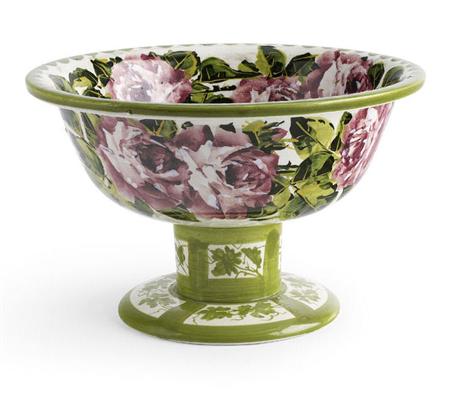 Appraisal: WEMYSS DUNDEE BOWL DATED decorated by Karel Nekola with cabbage