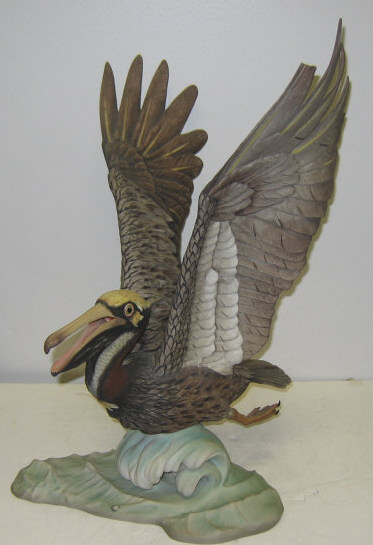 Appraisal: EDWARD MARSHALL BOEHM INC TRENTON NJ Brown Pelican porcelain sculpture