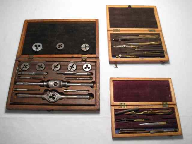 Appraisal: Lot of antique tools Includes a threading tool with die