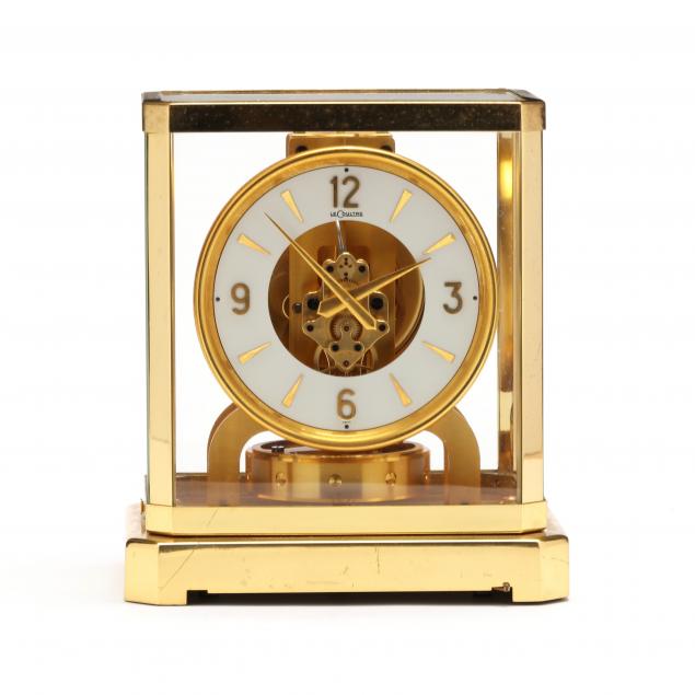 Appraisal: JAEGER-LECOULTRE ATMOS CLOCK Third quarter th century Switzerland fifteen jewel