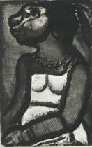 Appraisal: Georges Rouault French - Negress Illustration from the Les R