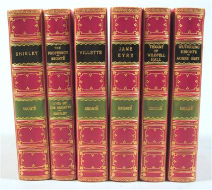 Appraisal: vols Bronte Charlotte Emily Anne Works London Allan Wingate Heather