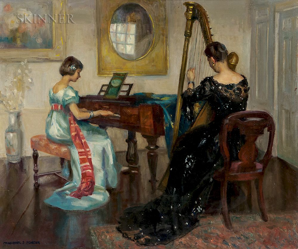 Appraisal: Marguerite Stuber Pearson American - The Duet Marguerite Stuber Pearson