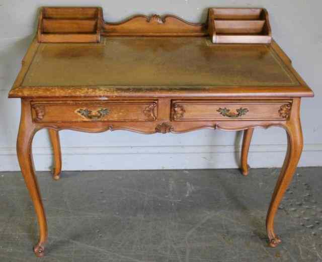 Appraisal: Louis XV Leathertop Writing Desk From a Larchmont NY estate