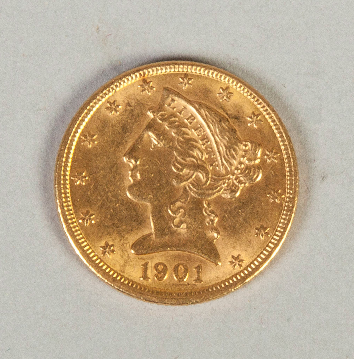 Appraisal: Five Dollar Liberty Head Gold Piece