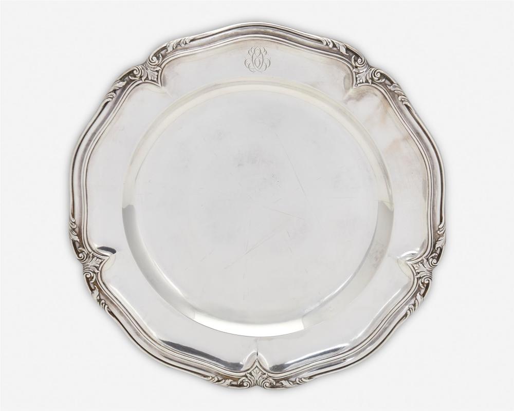 Appraisal: A Maison Cardeilhac French sterling silver charger First-quarter th Century