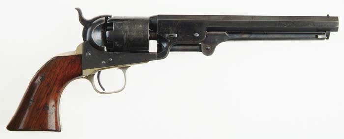 Appraisal: BEAUTIFUL COLT MODEL NAVY REVOLVER Cal SN Usual configuration with