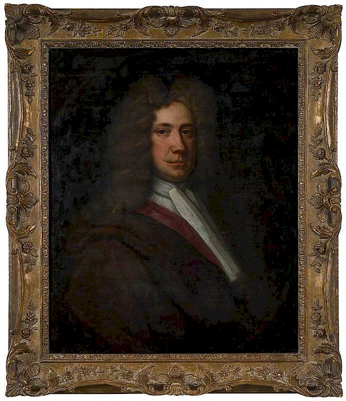 Appraisal: British School th century Portrait of a Gentleman said to