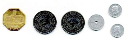 Appraisal: Tokens - United States Masonic Tokens Newton Chapter R A