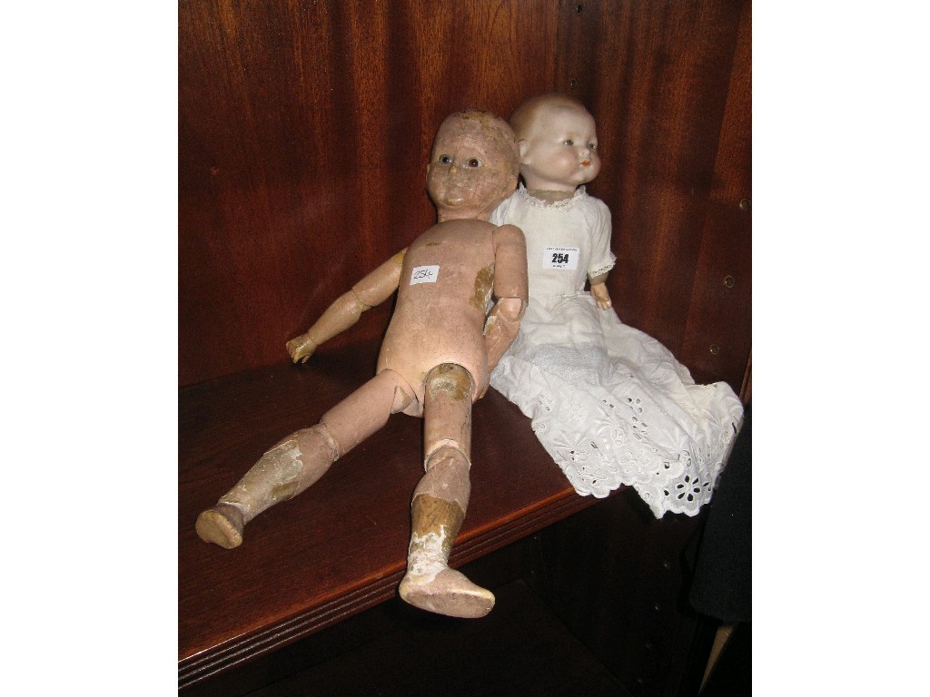 Appraisal: Lot comprising baby doll by Armande Marseilles and one other