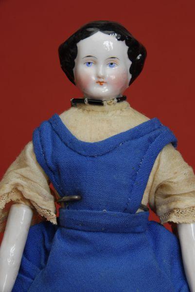 Appraisal: All Original China Doll Germany ca glazed porcelain shoulder head