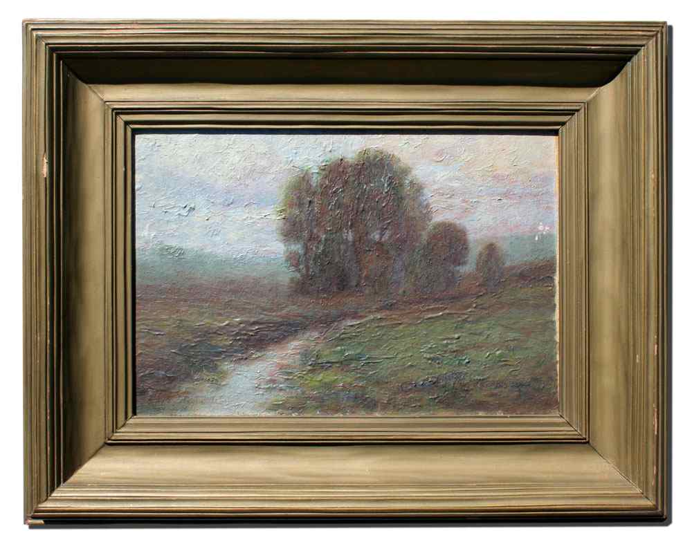 Appraisal: STOLTENBERG Hans American - Wisconsin Landscape with Stream OIL Board