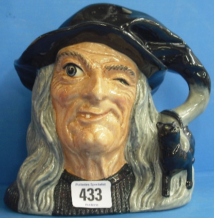 Appraisal: Royal Doulton Large Character Jug The Witch D