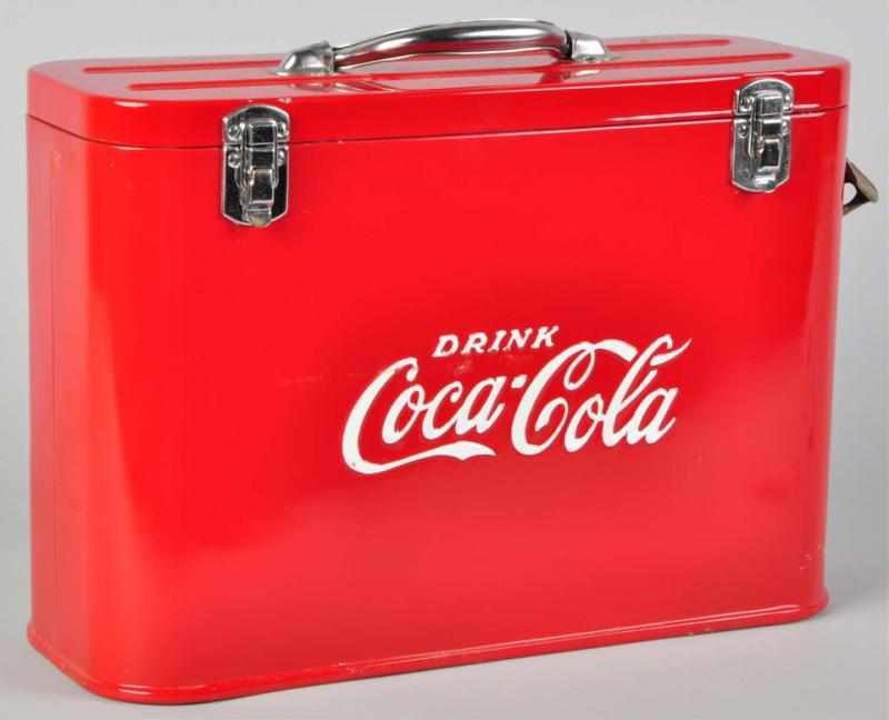 Appraisal: Coca-Cola Airline Cooler s Good quality repaint to exterior with