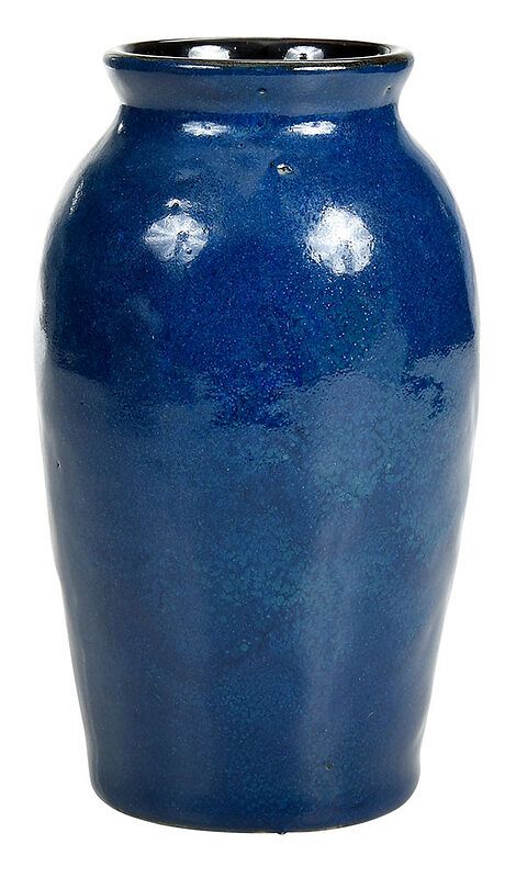 Appraisal: Bachelder Pottery Vase Oscar Louis Bachelder b Menasha Wisconsin d