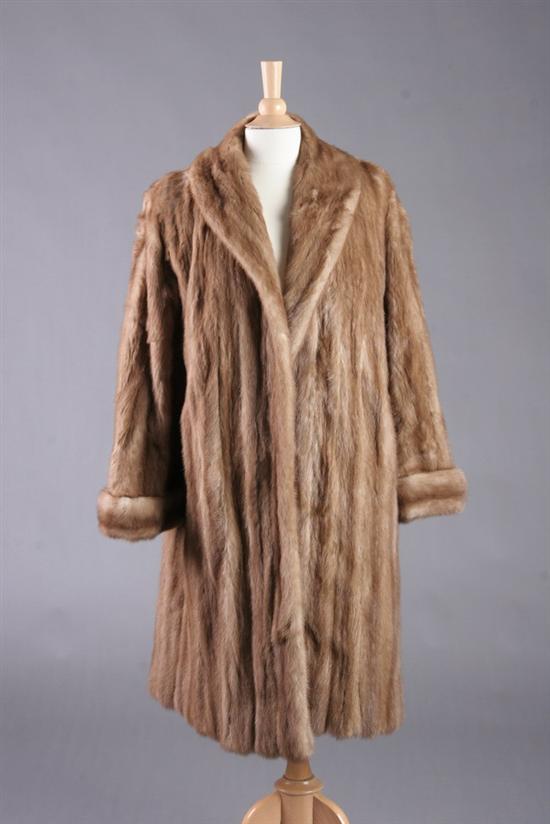 Appraisal: LADY'S FULL-LENGTH AUTUMN HAZE MINK COAT