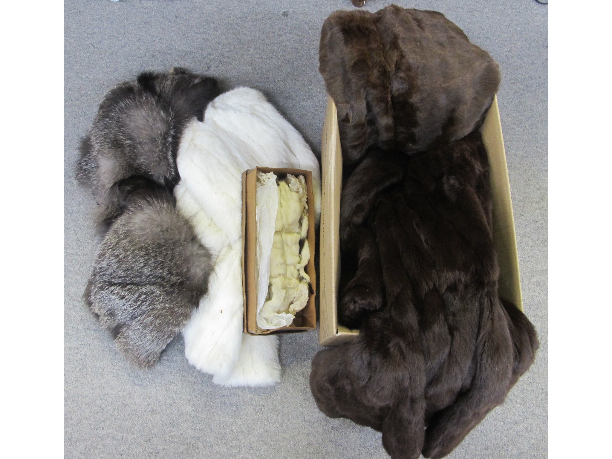 Appraisal: Fur coats and stoles